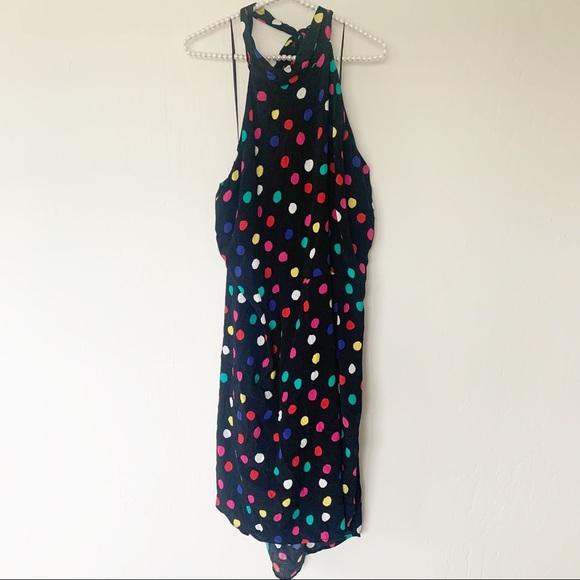 NWT RIXO x Target Polka Dot Mini Halter Dress - Picture 7 of 10